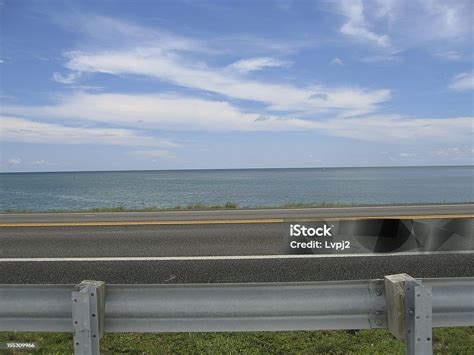 Key West Highway 1 Stock Photo - Download Image Now - Beach, Gulf Coast States, Highway - iStock