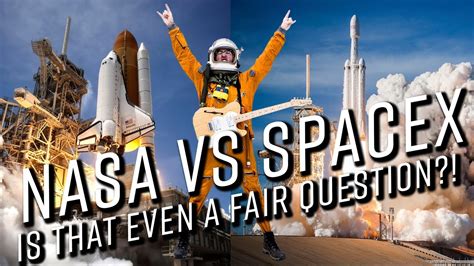 SpaceX VS NASA: Is that even a fair question?!?! - YouTube