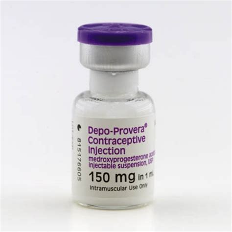 Depo-Provera® Medroxyprogesterone Acetate Injection 150 mg/mL, Single Dose Vial 1 mL, Each | McGuff