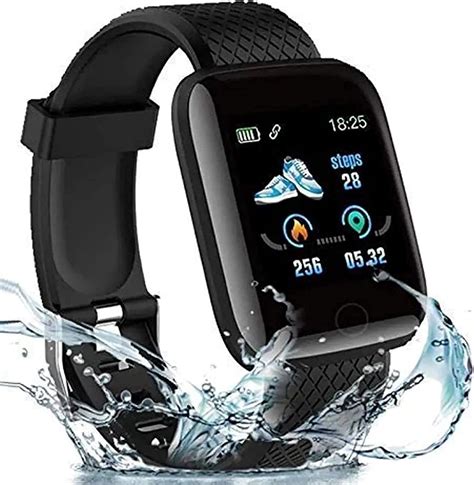 mi Smart Watch ID116 Plus - Waterproof Bluetooth Smart Fitness Band ...