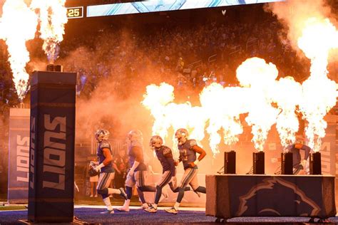 Watch the 2019 Detroit Lions Ford Field entrance hype video - Pride Of ...