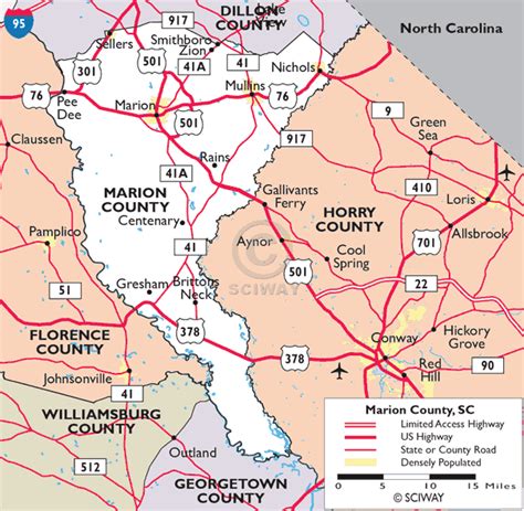 Marion County Map