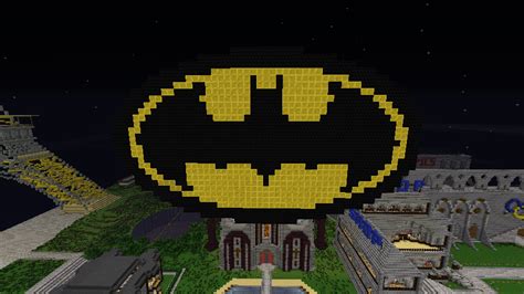 Batman logo minecraft by MaverickMettaur on DeviantArt