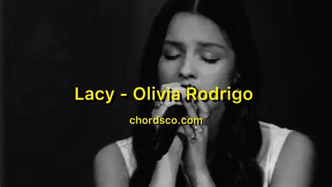 Lacy Guitar Chords by Olivia Rodrigo