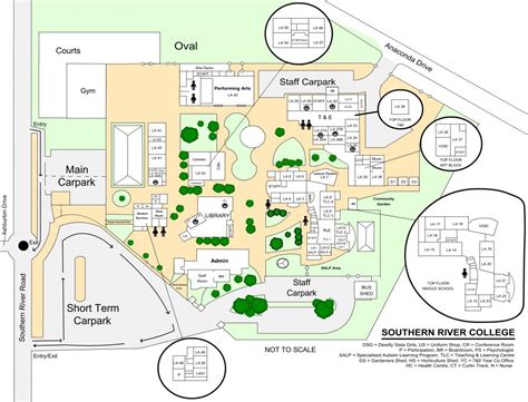 FACILITIES & SCHOOL MAP - Southern River College