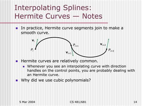 PPT - Interpolating Splines, Implicit Descriptions PowerPoint ...