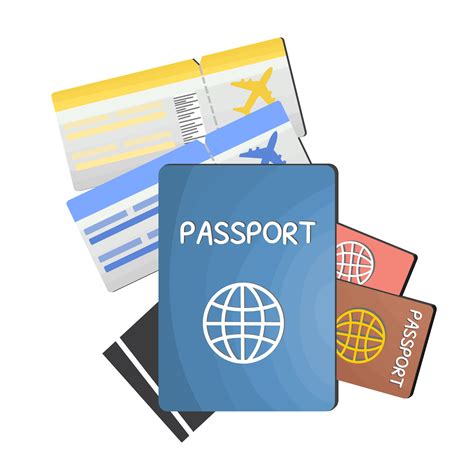 Travel Passport Book Illustration 15723949 PNG