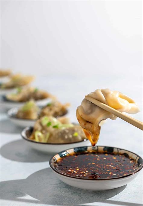 Quick Gyoza dipping sauce recipe