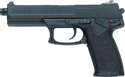 Heckler & Koch Mark 23 V1 45 ACP Double / Single Actions 10 Round Semi Automatic Pistol 723001A5 ...