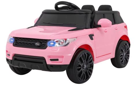 Battery Powered - 12V Pink Range Rover Style Ride On Car - Kids ...