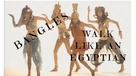 BANGLES sing WALK LIKE AN EGYPTIAN - YouTube