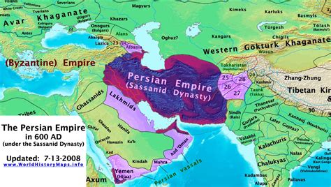 Sassanid Persians Dynasty - World History Maps