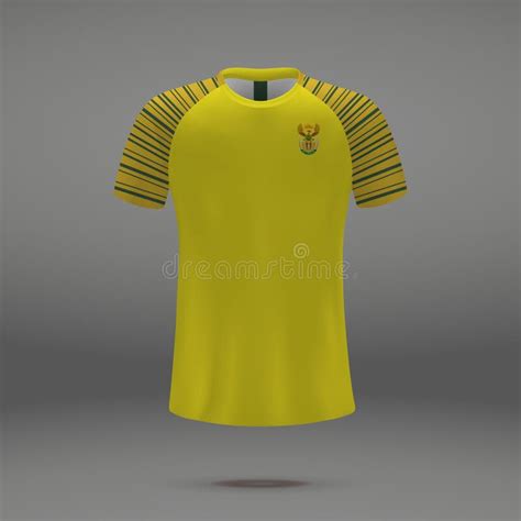 Football Kit of South Africa Editorial Stock Photo - Illustration of ...