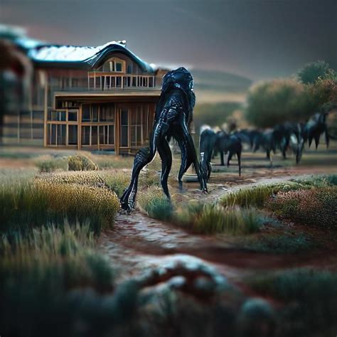 Skinwalker Ranch - The Transformation Digital Art by MothFluff | Fine Art America