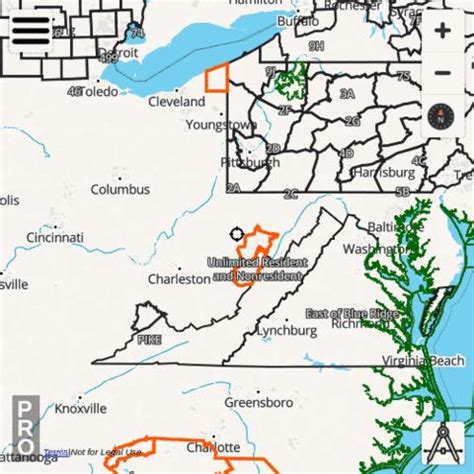 West Virginia Hunting App | hunting Topo Maps