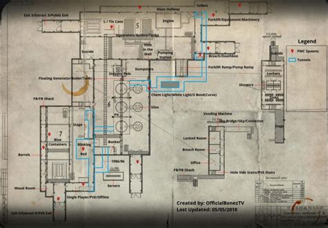 Escape from Tarkov – Learn the Factory Map in 2024 - Slyther Games