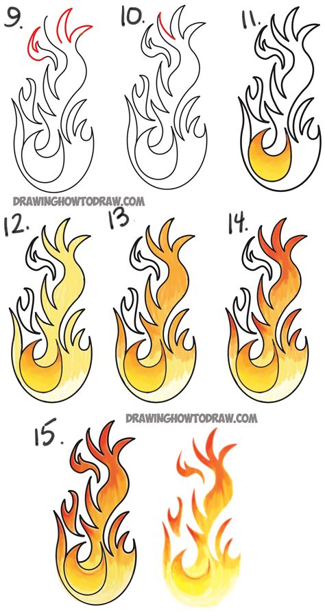 how to draw flames tutorial - Big Of A Deal Blogger Stills Gallery