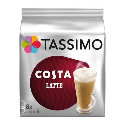 Costa Tassimo Latte Coffee Pods, 40 Servings | Costco UK