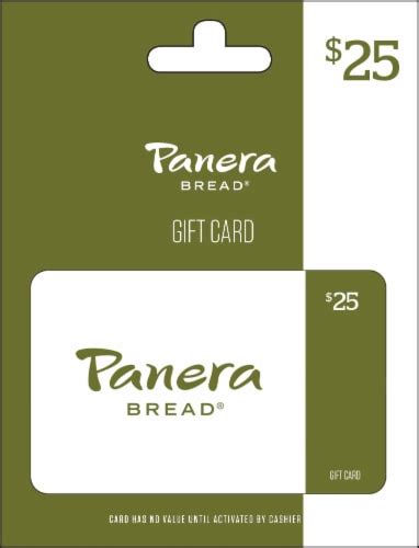 Panera Bread $25 Gift Card, 1 ct - QFC