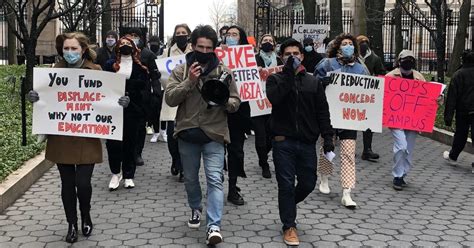 Students Protest at Columbia University for ‘Tuition Strike 2021’ - iLovetheUpperWestSide.com