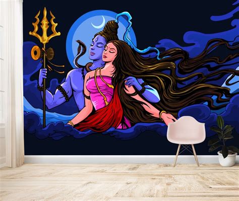 Shiva Parvati Wallpaper – Myindianthings