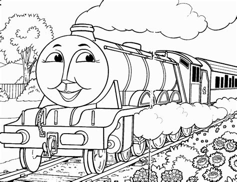 thomas the train Colouring Pages