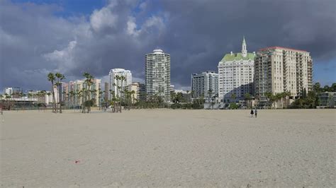 Alamitos Beach In The Morning, Long Beach, California - YouTube