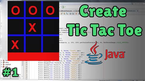 How to Create a Tic Tac Toe Game in Java #1 - YouTube