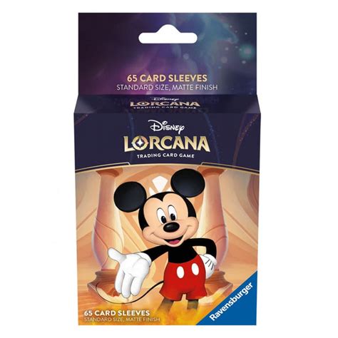 Disney Lorcana Deck Box Mickey Mouse Set 1 (Holds 80 Cards) | JustPlayGames