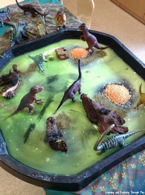 Dinosaur Sensory Swamp Tuff Tray