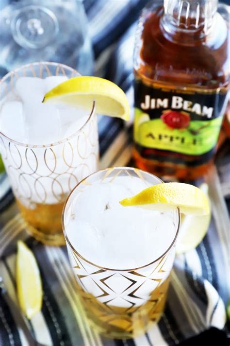 Jim Beam Apple and Soda Cocktail Recipe | Cake 'n Knife