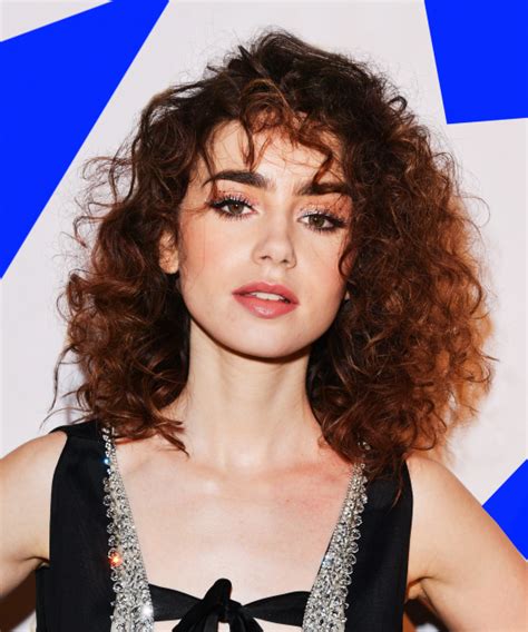 These '80s Hair Trends Are BACK | Curly hair styles, Long curly hair, Lily collins hair