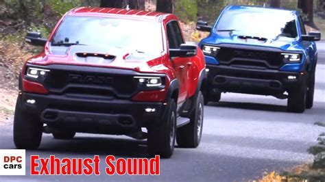 2021 Ram 1500 TRX Engine and Exhaust Sound - YouTube