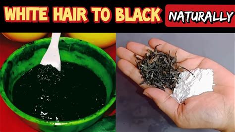 Natural Hair Dye for Black hair// Instant Hair dye in tamil // - YouTube