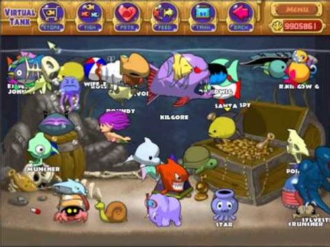 Insaniquarium Deluxe - Virtual Tank - YouTube