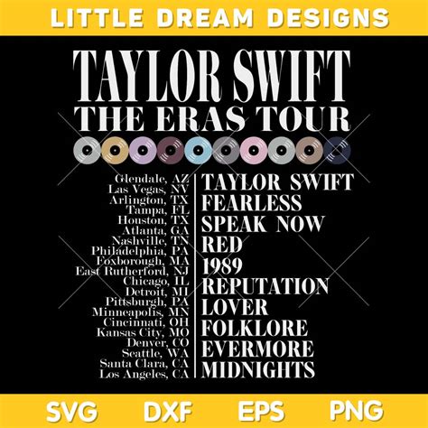 Taylor Swift Eras Tour Svg File - Image to u