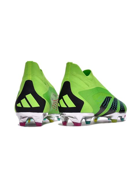 2023 adidas Predator Accuracy + FG - Green/Black/Pink/Silver