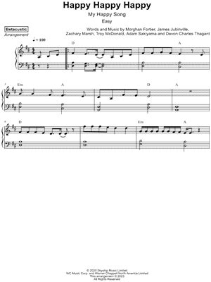 "My Happy Song" Sheet Music - 3 Arrangements Available Instantly ...