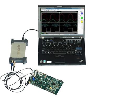 Free Shipping 6022BE USB Analog Oscilloscope portable Virtual oscilloscope PC oscilloscope kit ...