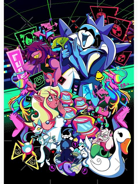 "DELTARUNE - Chapter 2" Poster for Sale by RarieDash | Redbubble