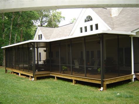 Screen Rooms with Aluminum Roof - BackYard Enclosures