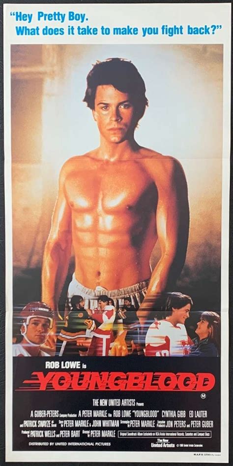 All About Movies - Youngblood Poster Original Daybill 1986 Rob Lowe ...