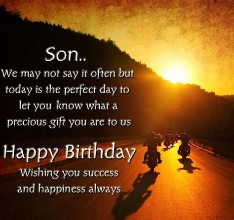 50 Heart Touching Birthday Quotes and Wishes for Son 2023 - Quotes Yard