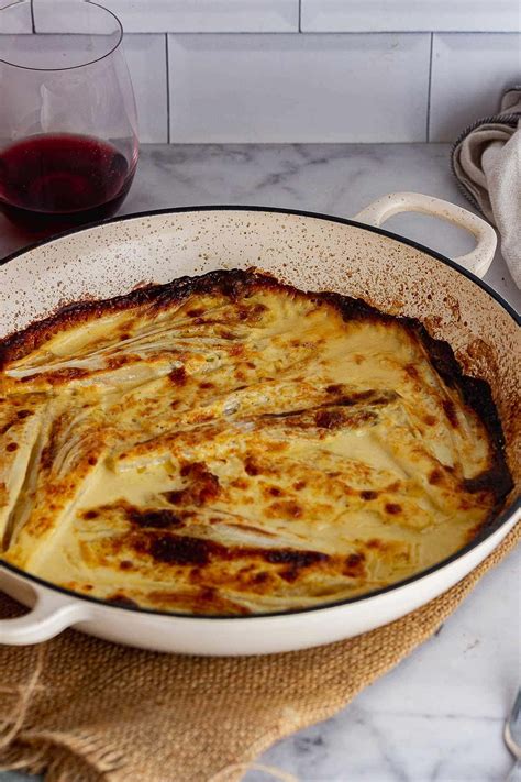 Braised Chicory Gratin with Gruyère • The Cook Report