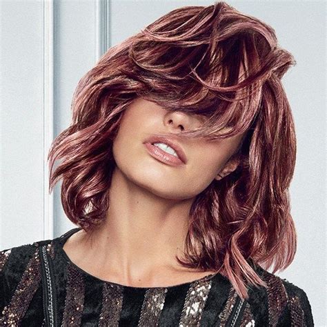 Rose Gold Metallic Color Formula Using L'Oréal Professionnel Color | Hair color formulas, Rose ...