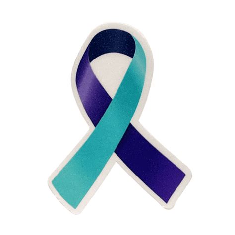 Suicide Awareness Ribbon Stickers - Matte Stickers | Janee Michal