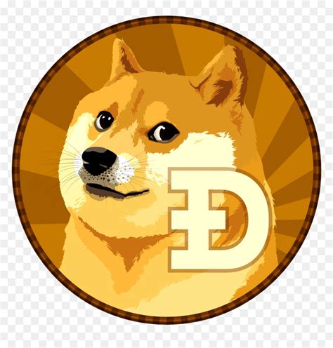 Doge Png Transparent - Dogecoin Logo Vector, Png Download - vhv