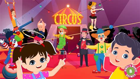 Circus Song | At the Circus Nursery Rhyme for kids with lyrics | Bindi's Music & Rhymes - YouTube