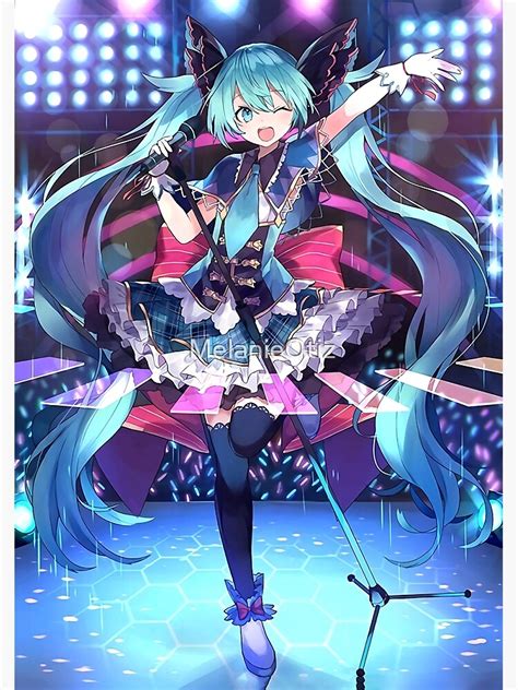 "Vitural Hatsune Miku" Poster for Sale by MelanieOtiz | Redbubble