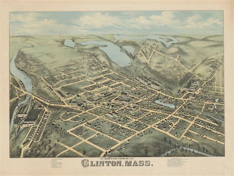 State Library of Massachusetts: Bird’s-Eye View Maps Are Now Online!